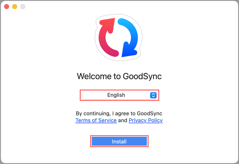 Mac 安裝包語言選擇